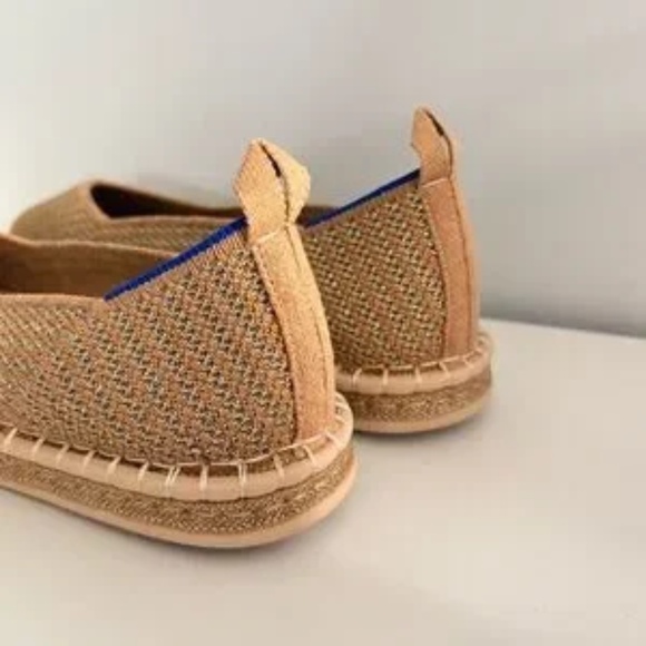 Rothy's The Espadrille Gold Stripe Size 9.5. New in Box! - Picture 5 of 15